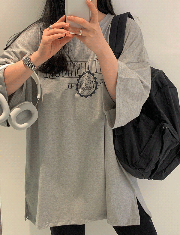 [BEST인기상품/재입고♥]쿠쉬 오버핏 반팔 티셔츠 (3color)