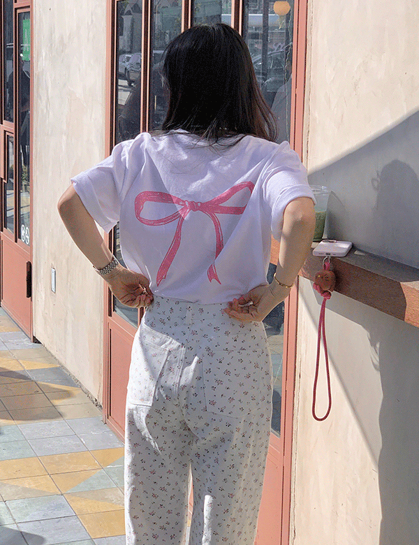 제니 루즈 반팔 티셔츠 (2color)