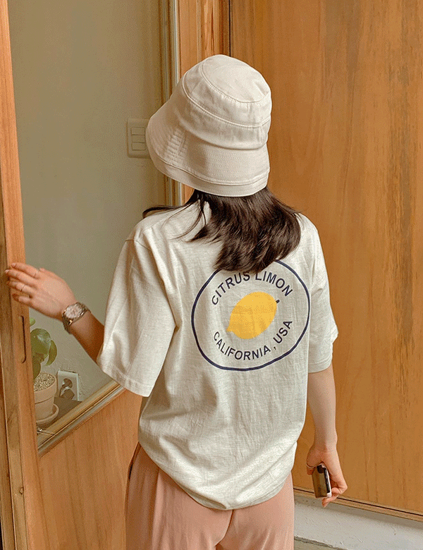 [BEST인기상품/재입고♥]레모네이드 반팔 티셔츠 (2color)