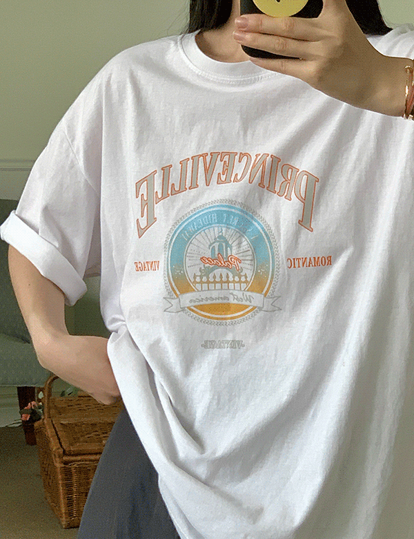 프린스 피그먼트 반팔 티셔츠 (3color)