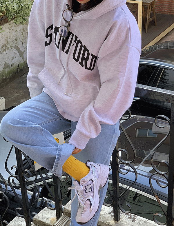 포트 탄탄 오버핏 후드 (3color) 남녀공용